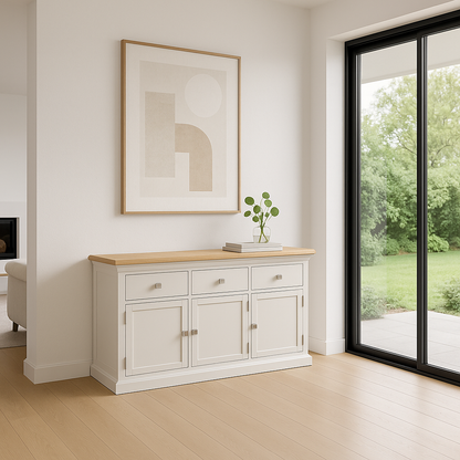 Cotswold Painted Large Sideboard - Sideboard - Heart of Kitchens