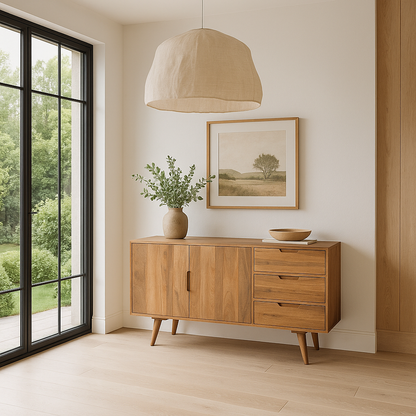 Kaya Mango Wood Large Sideboard
