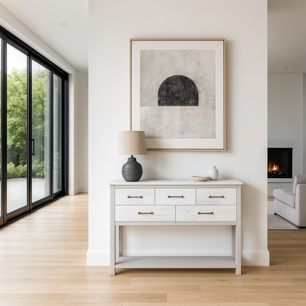 Greystone Reclaimed Wood Console Table - Console Table - Heart of Kitchens