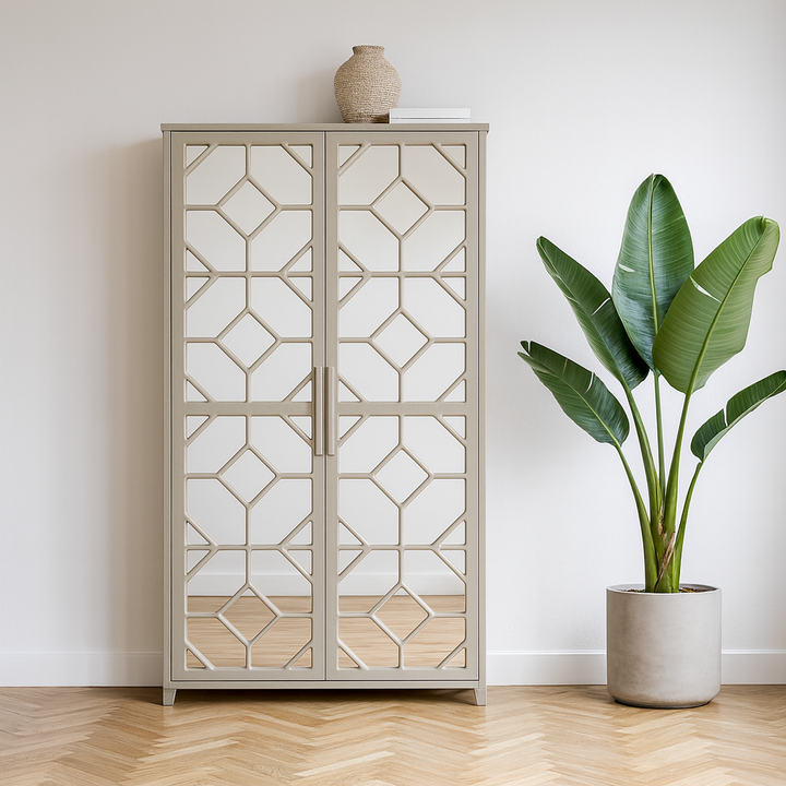 Campbell 2 Door Display Cabinet