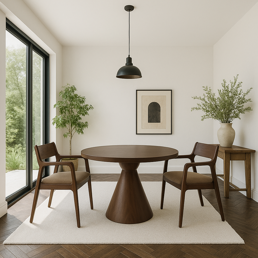 Monterey Mango Wood Round 116.5cm Dining Table