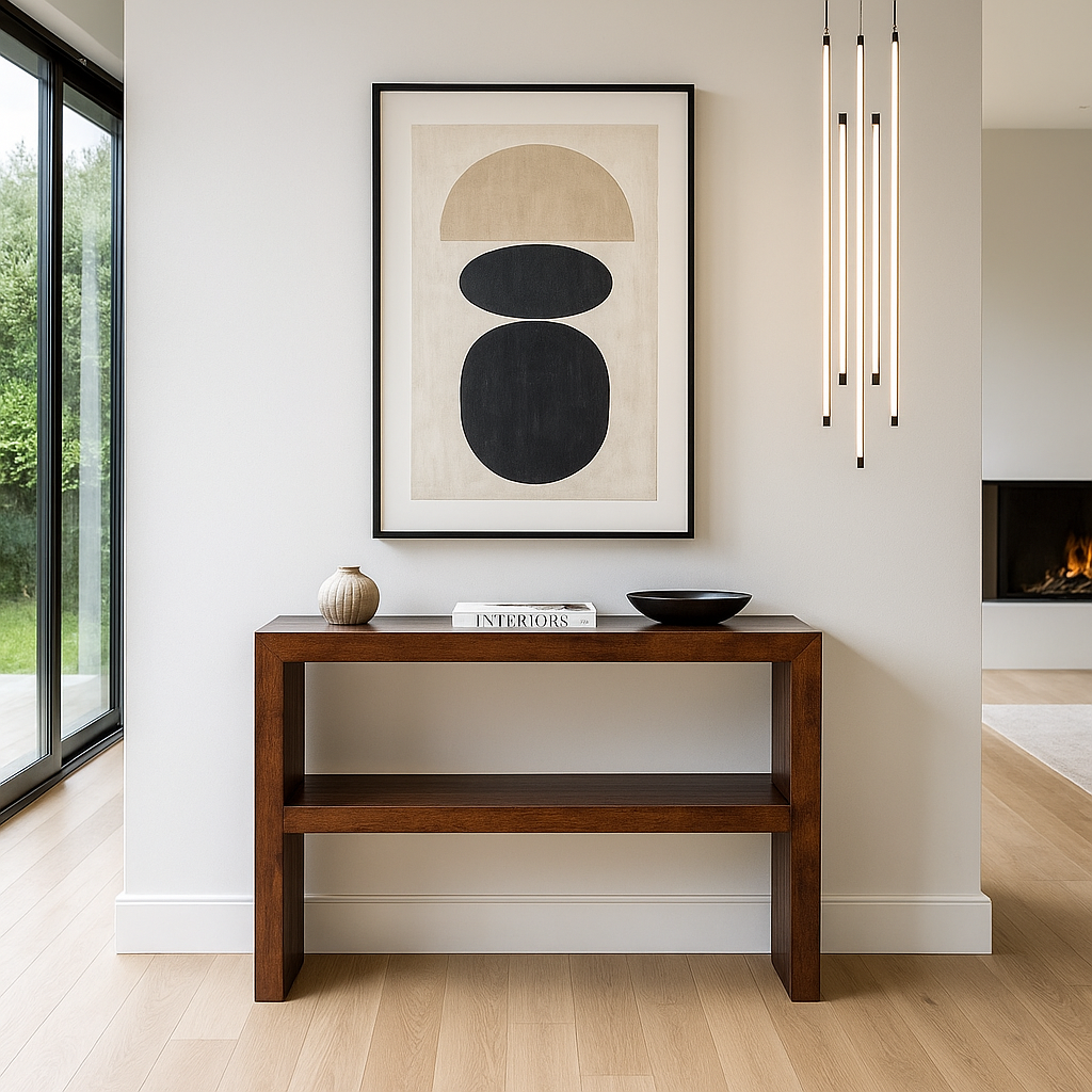 Nala Dark Mango Console Table