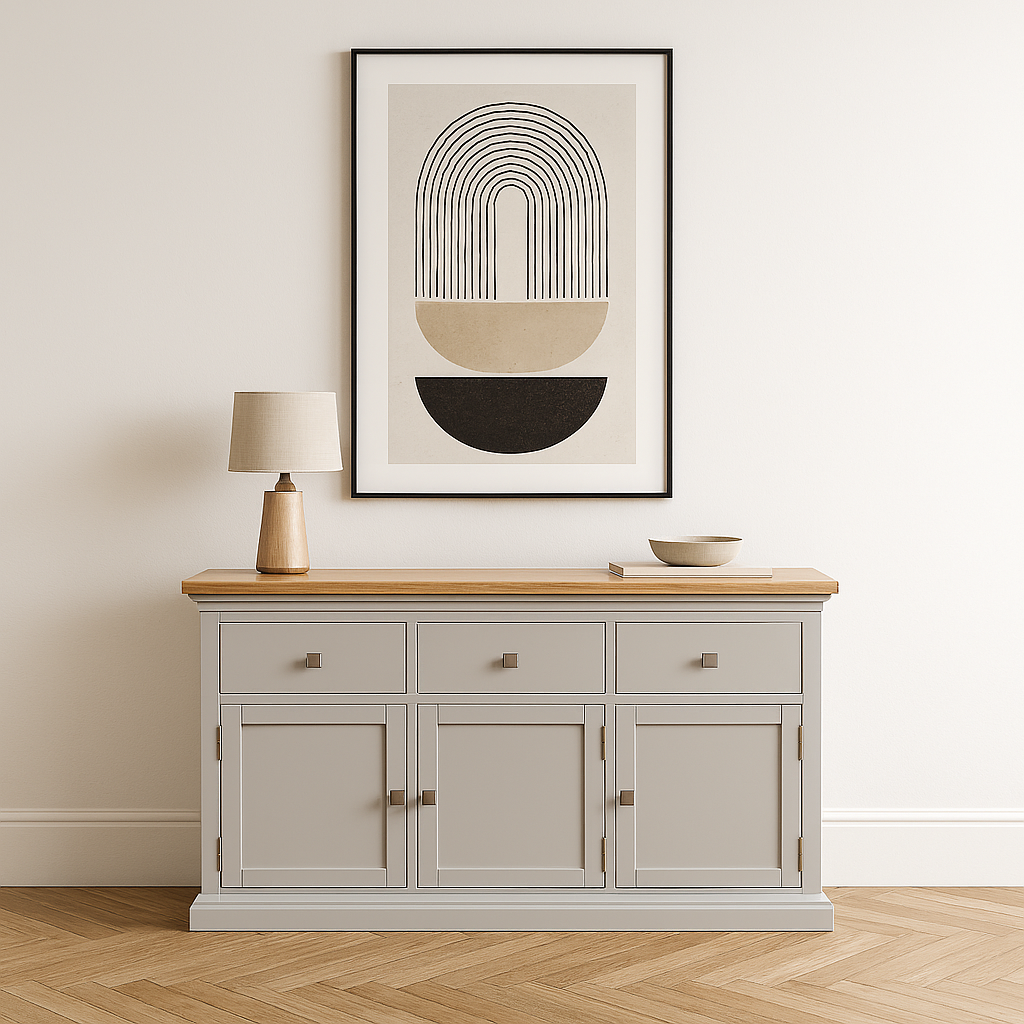 Cotswold Painted Large Sideboard - Sideboard - Heart of Kitchens