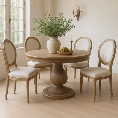 Acorn 120cm Round Pedestal Dining Table