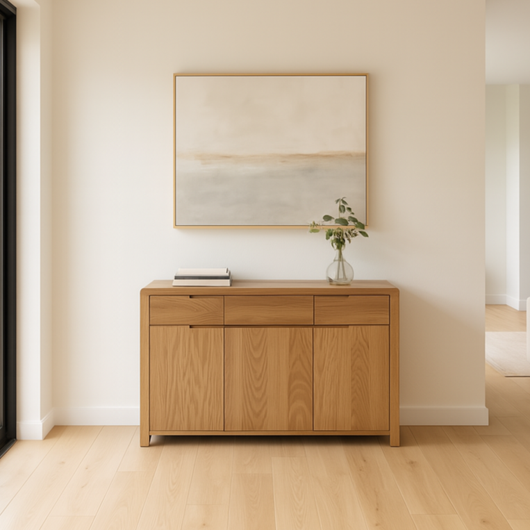 Curve Oak Sideboard