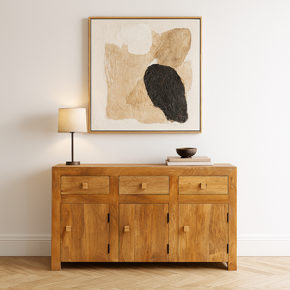 Nala Light Mango Wood Large Sideboard