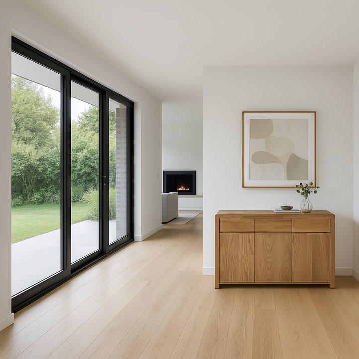 Curve Oak Sideboard