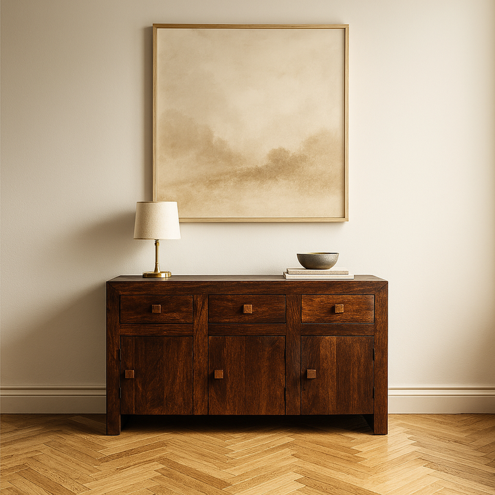 Nala Dark Mango Wood Large Sideboard