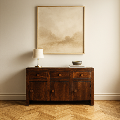 Nala Dark Mango Wood Large Sideboard