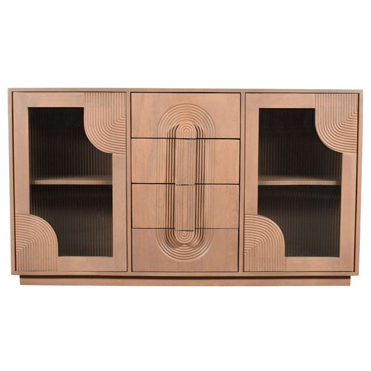 Indus Solid Mango Wood Extra Large Sideboard