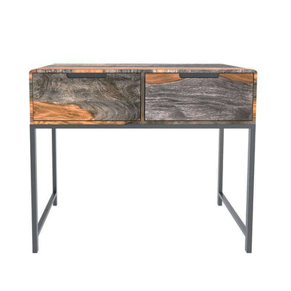 Kavi Sheesham Wood 2 Drawer Console Table - Console Table - Heart of Kitchens