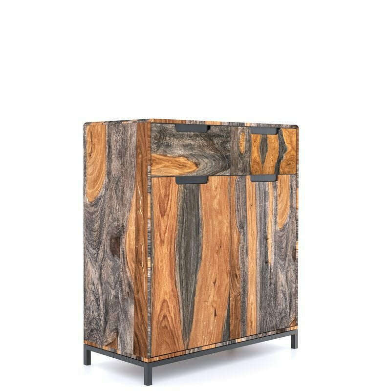 Kavi Sheesham Wood Hall Cabinet - Hall Cabinet - Heart of Kitchens