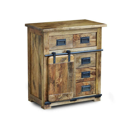 Kora Mango Wood Hall Cabinet - Hall Cabinet - Heart of Kitchens