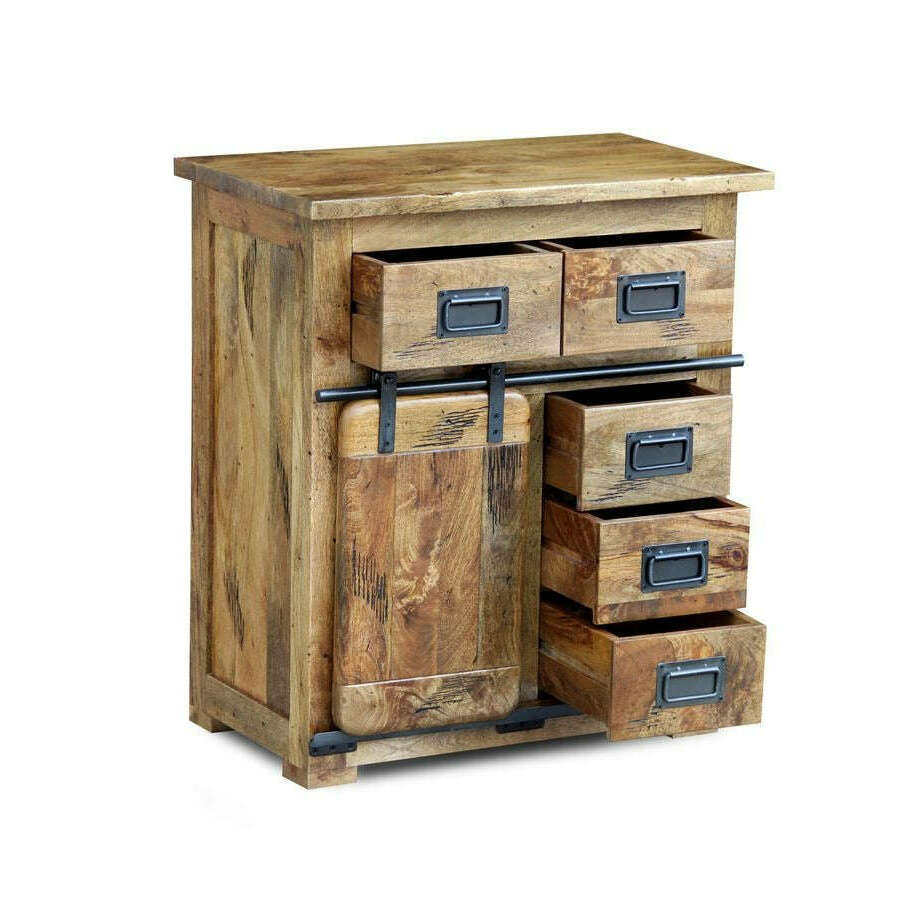 Kora Mango Wood Hall Cabinet - Hall Cabinet - Heart of Kitchens