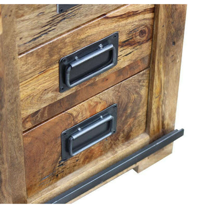 Kora Mango Wood Hall Cabinet - Hall Cabinet - Heart of Kitchens