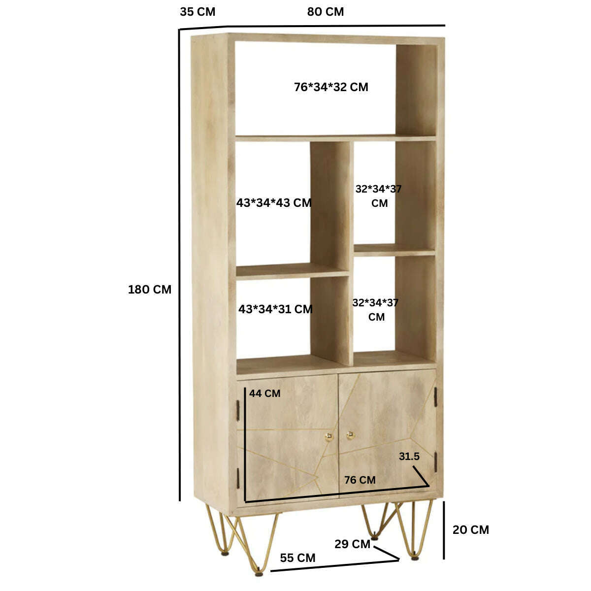 light-gold-mango-wood-bookcase---bookcase---heart-of-kitchens-33556052