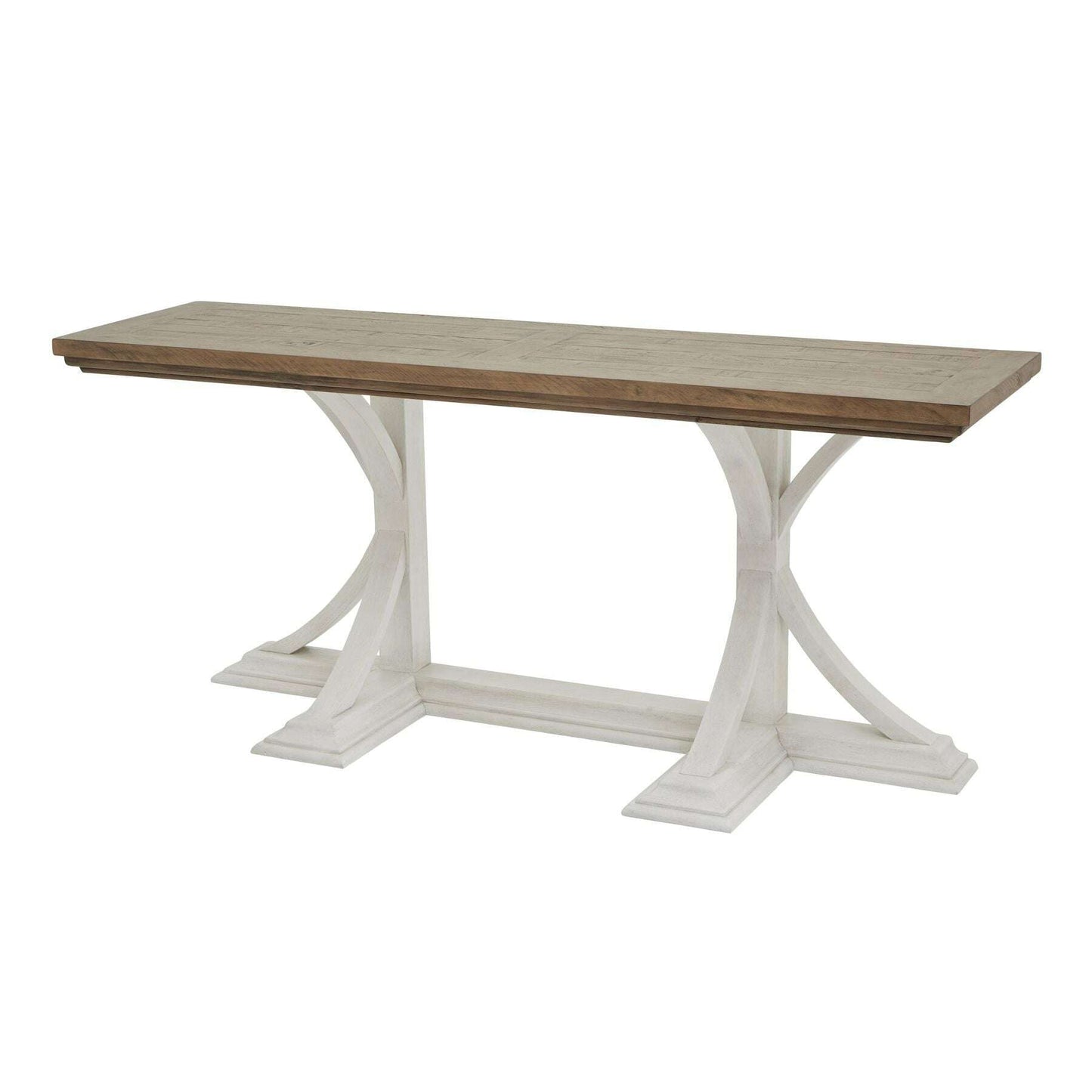 Luna Pine Wood Console Table