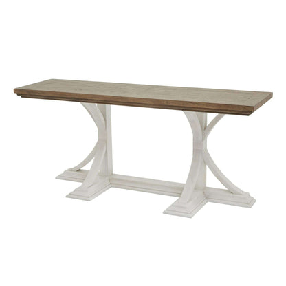 Luna Pine Wood Console Table