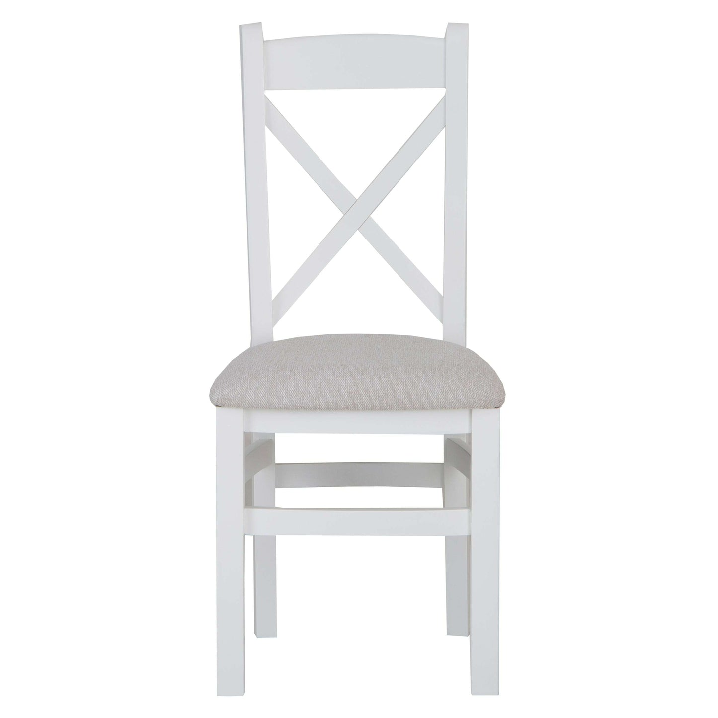 Marlborough White Oak Fabric Seat Dining Chair
