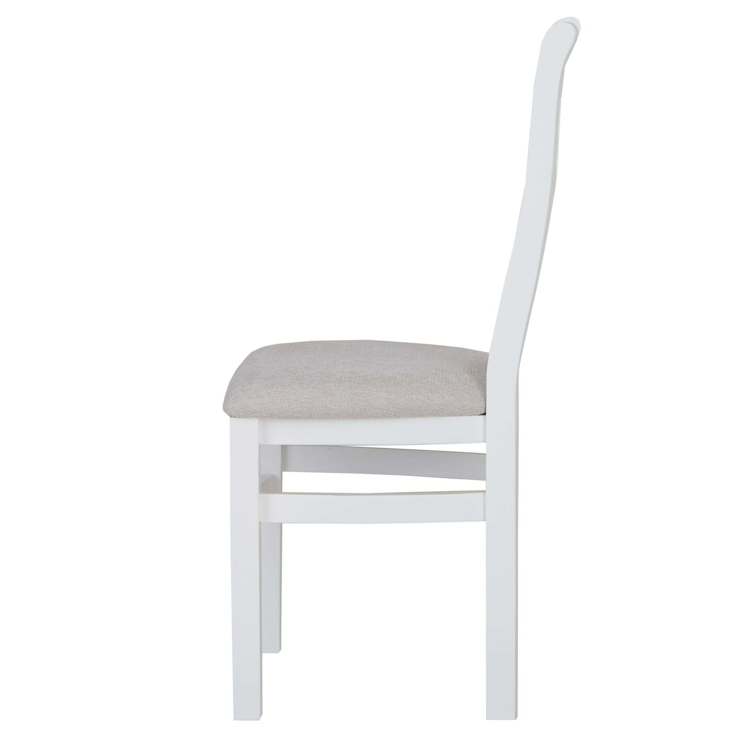 Marlborough White Oak Fabric Seat Dining Chair