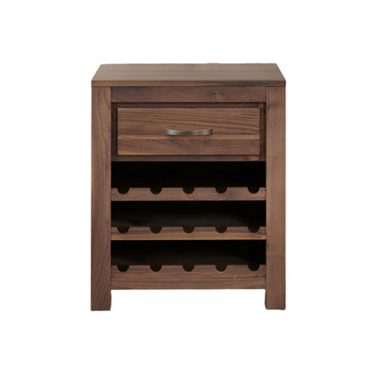 Mayan Wine Rack Lamp Table
