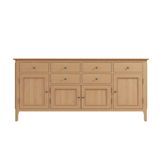 Oakmere Large 4 Door Sideboard