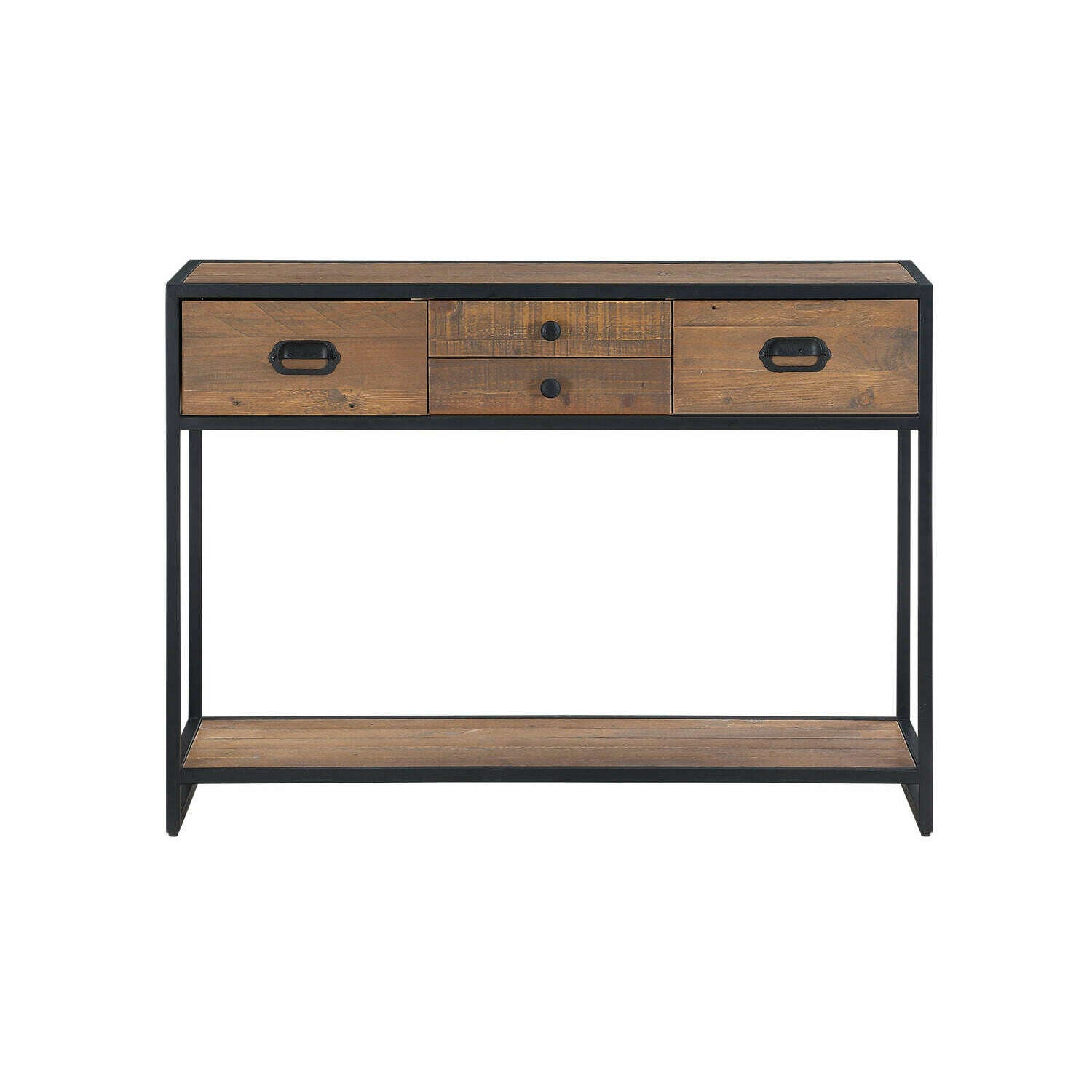Ooki Large Console Table with Drawers & Shelf - Stylish Storage ...