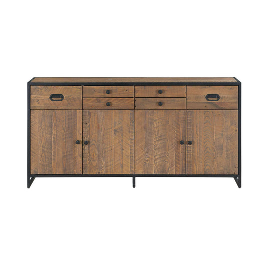 Ooki Reclaimed Wood Large Door / Drawer Sideboard - Sideboard - Heart of Kitchens