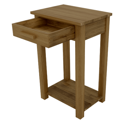 Opus Solid Oak Small Console Table