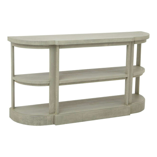 Saltaire Pine Wood 2 Shelf Console Table