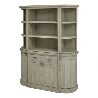 Saltaire Pine Wood 4 Door Sideboard With Drawer