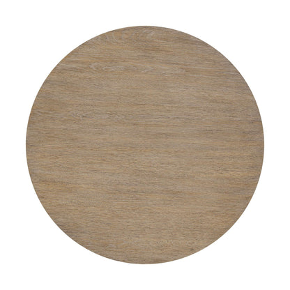 Sienna Oak Ribbed Side Table