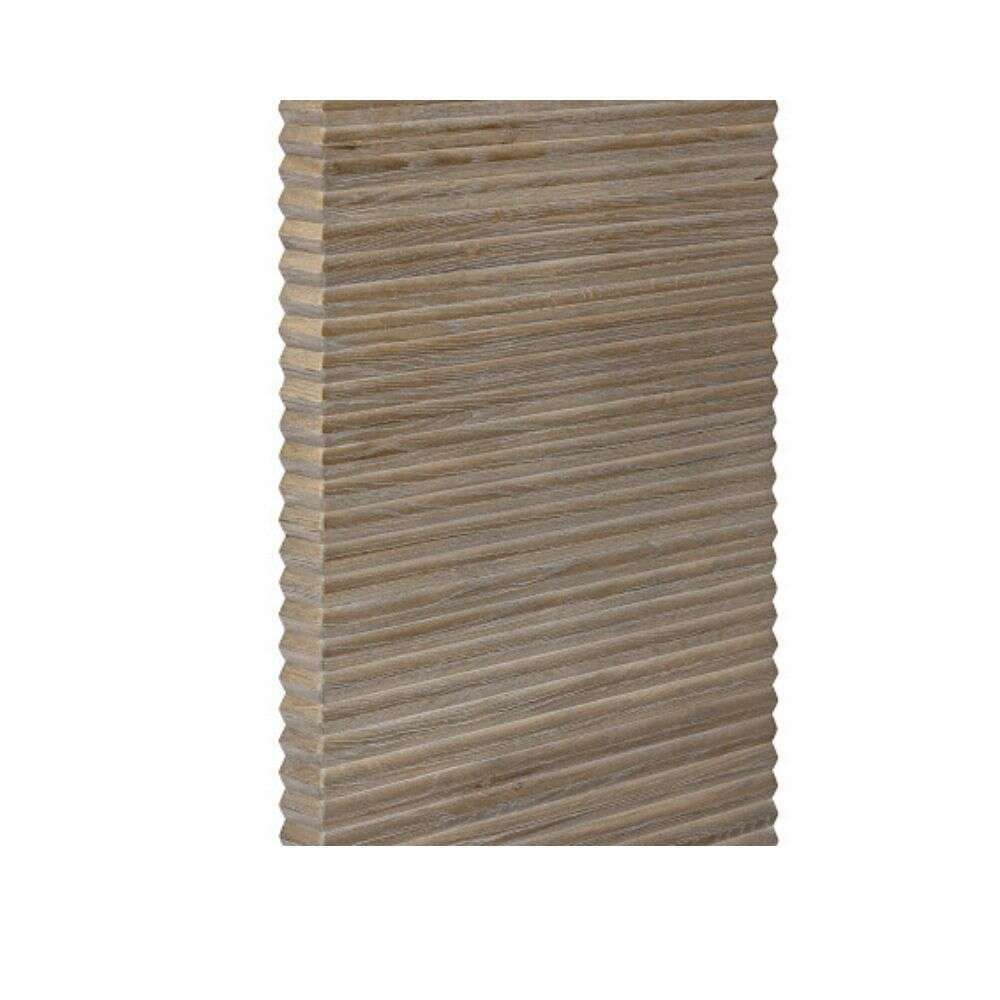 Solara Ribbed Oak Console Table - Console Table - Heart of Kitchens