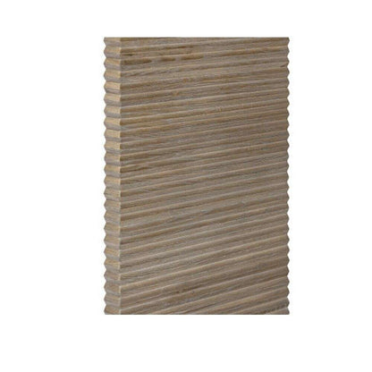 Solara Ribbed Oak Console Table - Console Table - Heart of Kitchens