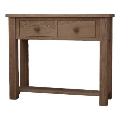 Torino Solid Oak Console Table