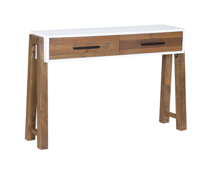 Trinity - Reclaimed Wood Console Table Open