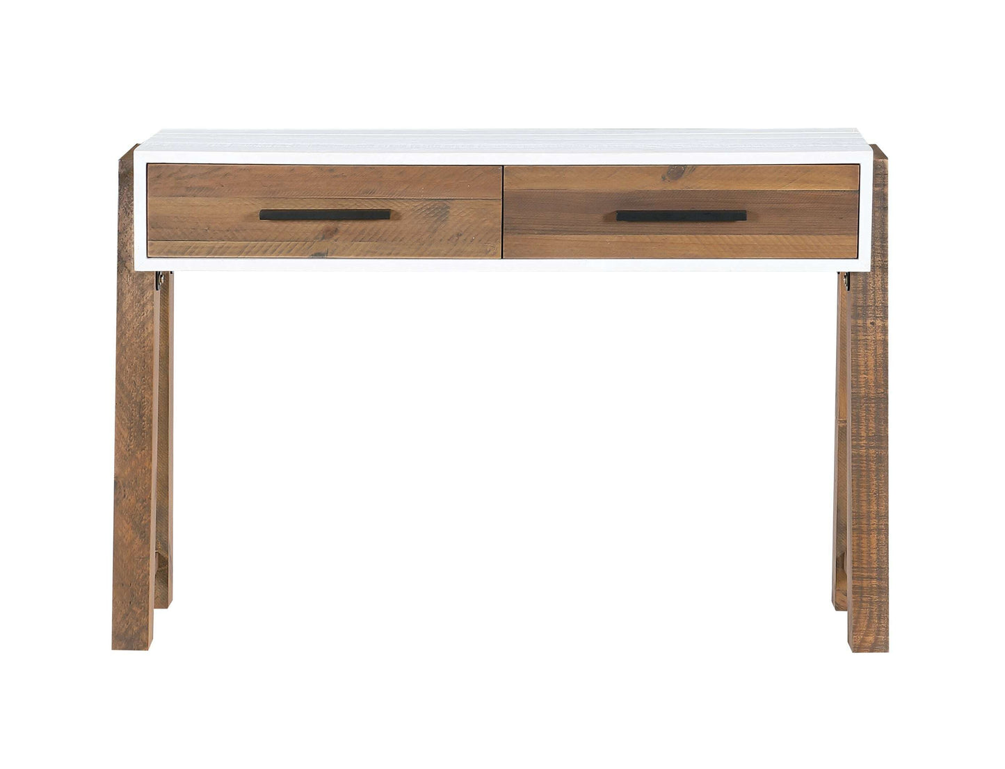 Trinity - Reclaimed Wood Console Table Open