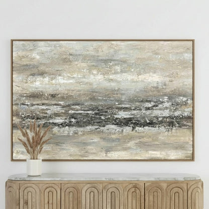 Traverse Hand Painted Framed Canvas Wall Art