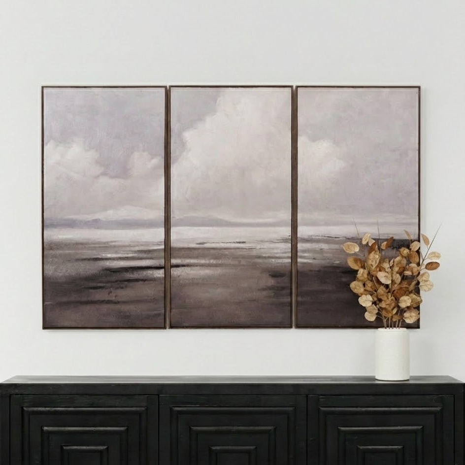 Hazy Horizons Framed  Wall Art (Set of 3)