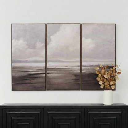 Hazy Horizons Framed  Wall Art (Set of 3)