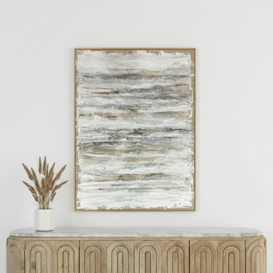 Breeze Hand Painted Framed Canvas Wall Art