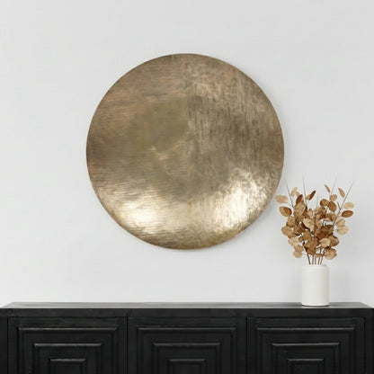 Southwold Antique Brass Round Wall Deco