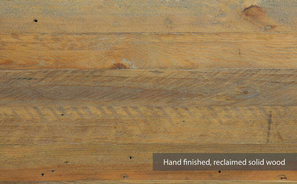 Urban Elegance - Reclaimed Wood Small Console Table