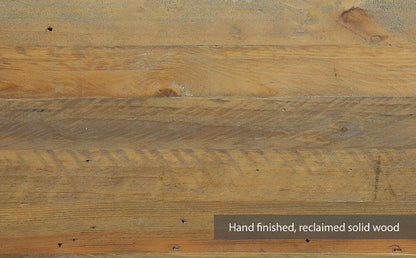 Urban Elegance - Reclaimed Wood Small Console Table