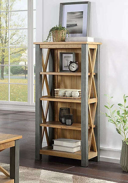 Urban Elegance Reclaimed Small Bookcase