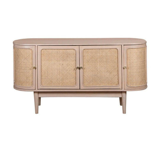 Valencia Cane & Mango Wood Sideboard