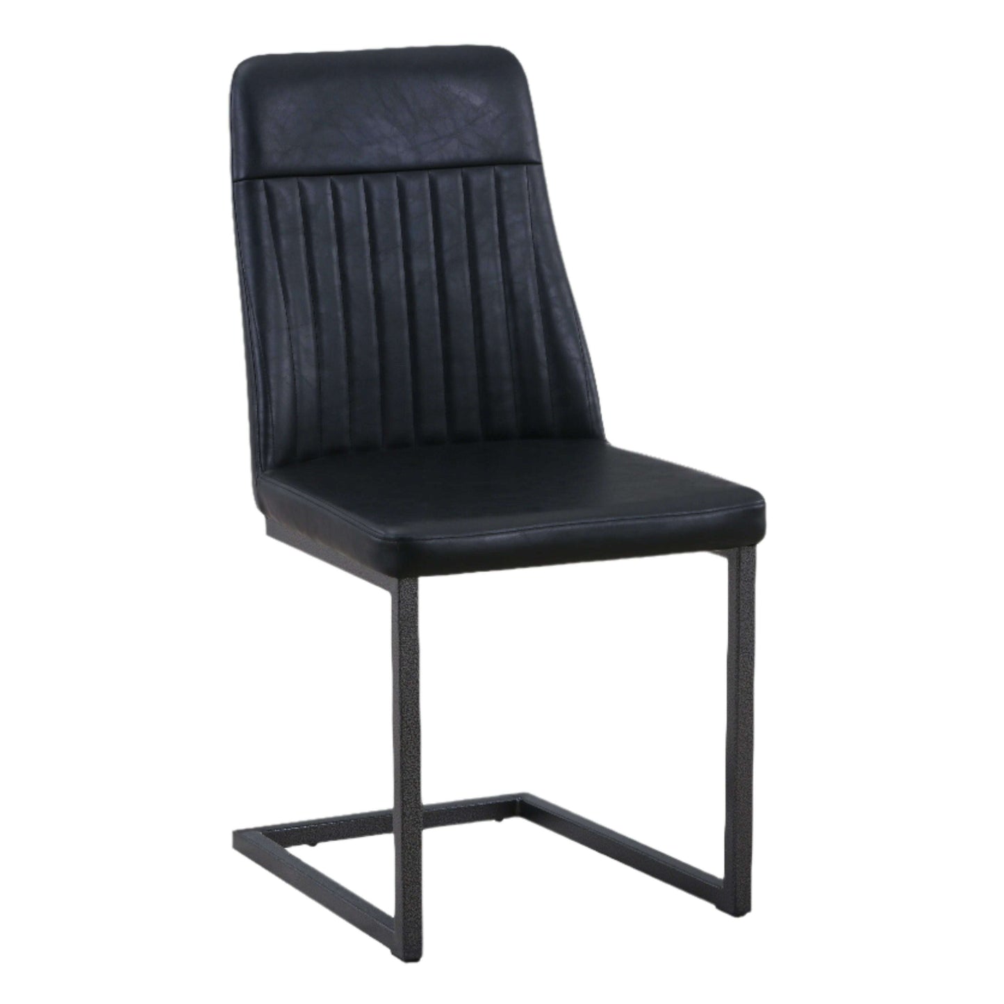 Vintage Styled PU Leather Dining Chair (Set of 2)